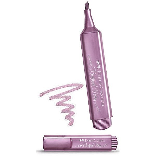 LEC TEXTMARKER FABER-CASTELL BRILLIANT RUBY METALIC FC154691 [2]