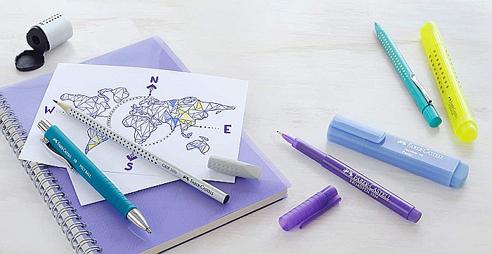 LEC FINELINER BROADPEN ROSU 0.8MM FABER-CASTELL FC155421 [5]