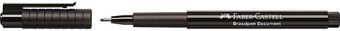 LEC FINELINER BROADPEN NEGRU 0.8MM FABER-CASTEL FC155499 [2]