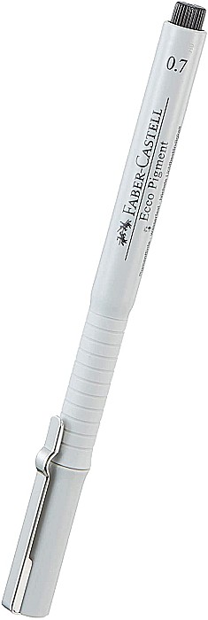 LEC ECCO PIGMENT FABER FC166799 0.7MM NEGRU [2]