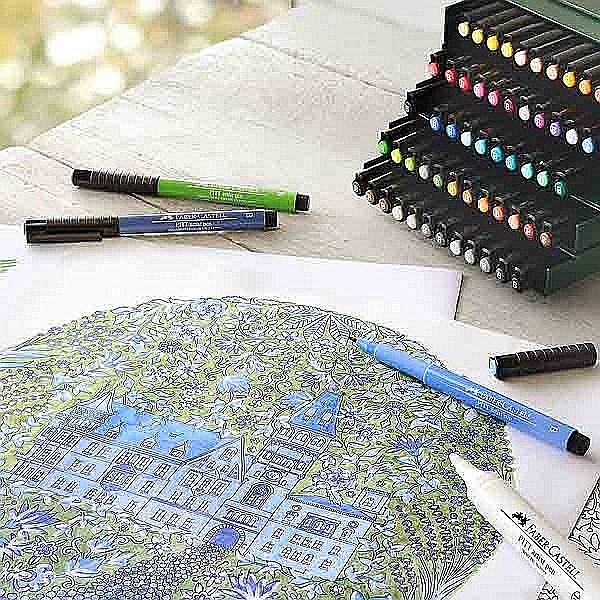 LEC PITT ARTIST PEN BIG BRUSH NEGRU FABER CASTELL FC167699 [2]