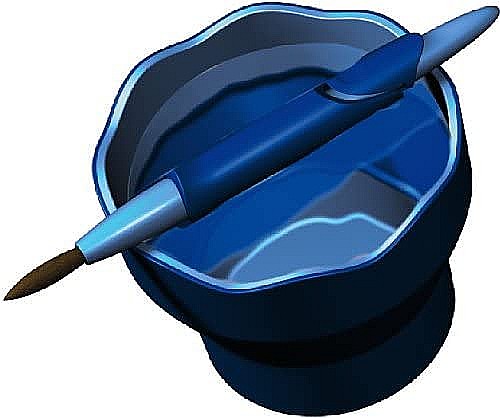 LEC PAHAR PICTURA FABER-CASTELL CLICK&GO ALBASTRU FC181510 [5]