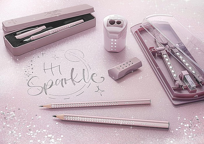 LEC STILOU FABER- CASTELL M SPARKLE ROSE METALIC  FC201515 [5]