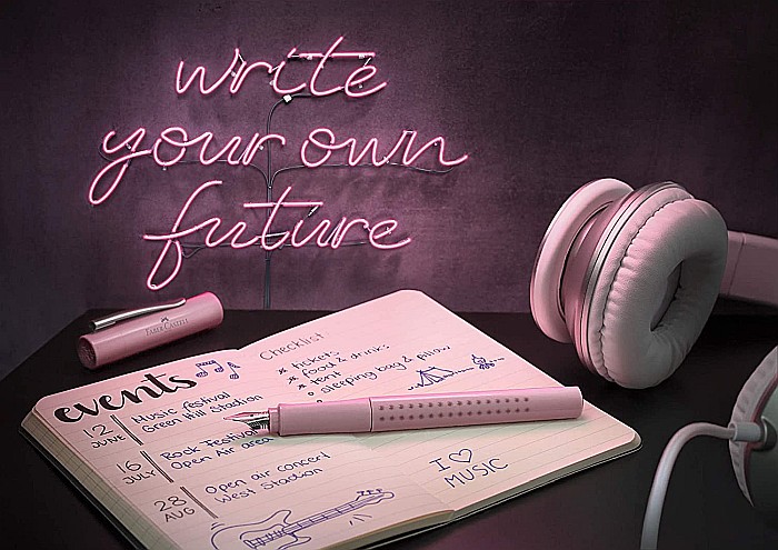 LEC SET FABER-CASTELL STILOU  M + PIX GRIP 2010 FC201527 ALB COCOS [6]