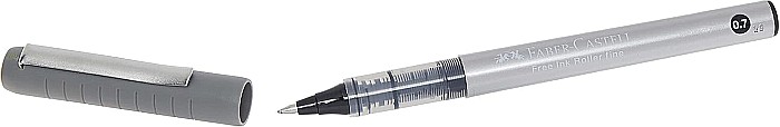 LEC ROLLER DOCUMENTE FABER-CASTELL FREE INK 0.7MM NEGRU FC348199 [2]