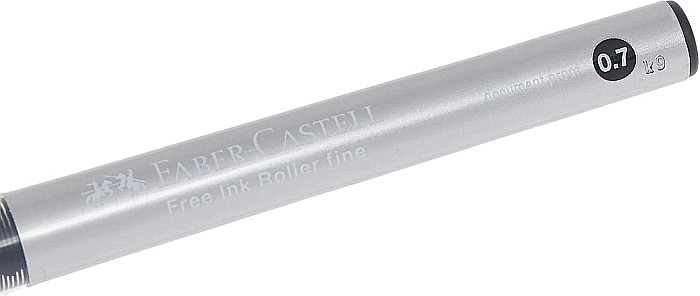 LEC ROLLER DOCUMENTE FABER-CASTELL FREE INK 0.7MM NEGRU FC348199 [4]