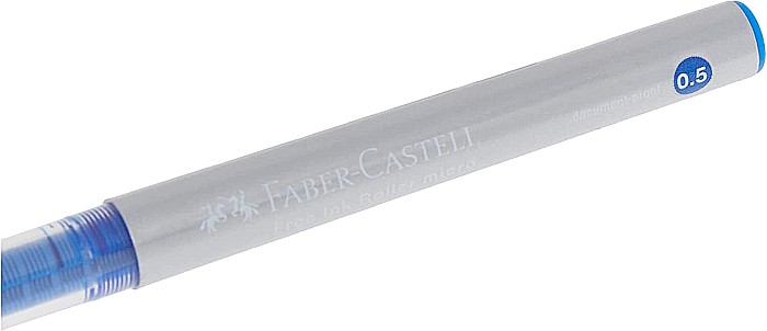 LEC ROLLER DOCUMENTE FABER-CASTELL FREE INK 0.5MM ALBASTRU FC348501 [4]