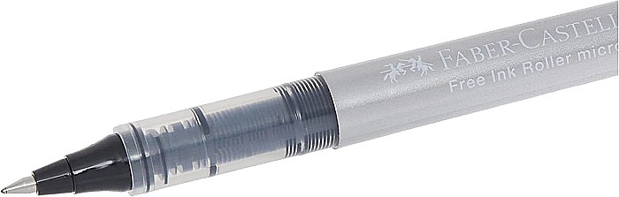 LEC ROLLER DOCUMENTE FABER-CASTELL FREE INK 0.5MM NEGRU FC348502 [3]
