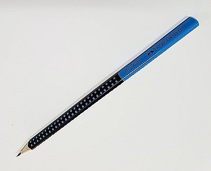 LEC CREION GRAFIT B GRIP 2001 TWO TONE FABER-CASTELL NEGRU/BLU FC517010 [2]
