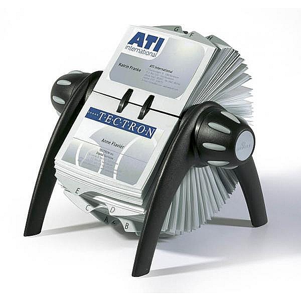 Suport Rotativ carti de vizita, ROLODEX, 400 carti de vizita, negru DB241701 [2]