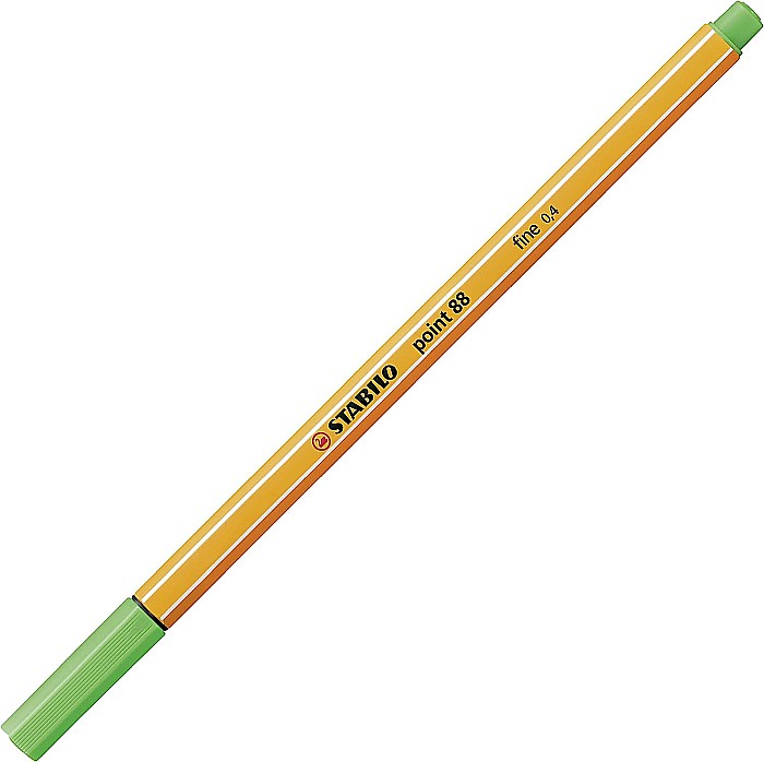 STABILO LINER POINT 88 0.4MM VERDE FRUNZA 88/43 0358843A [1]