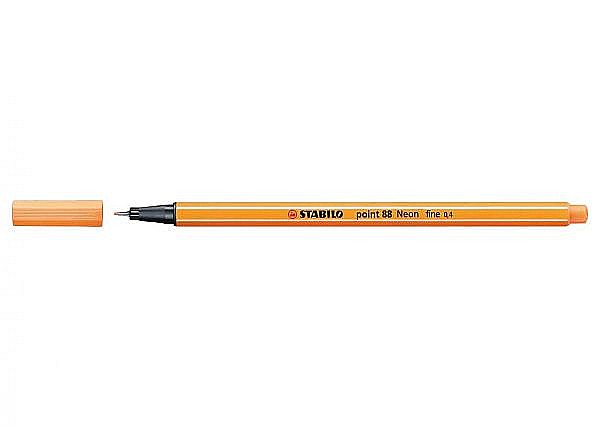 STABILO LINER POINT 88 0.4MM PORTOCALIU NEON 88/054 03588054 [2]