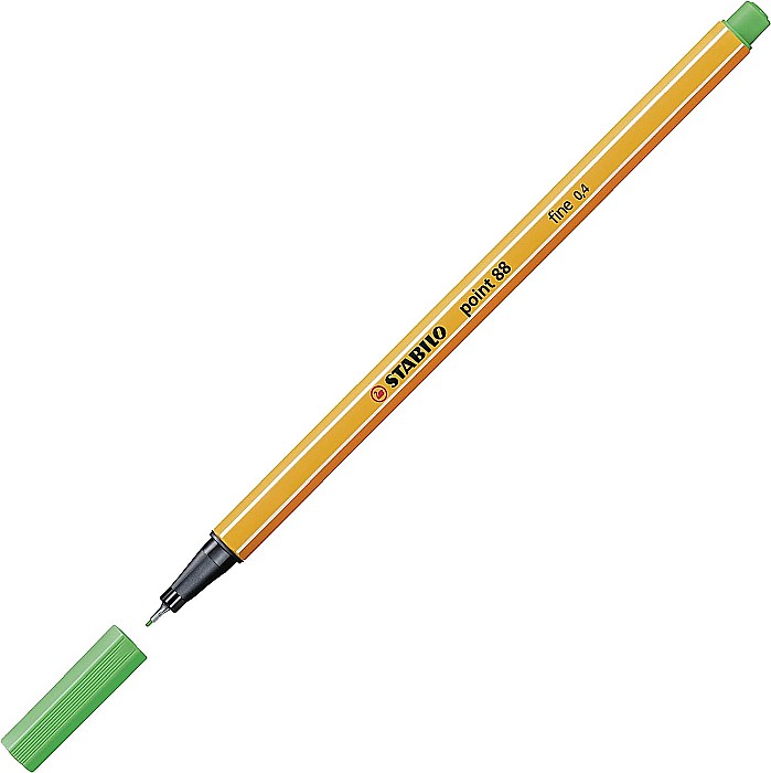 STABILO LINER POINT 88 0.4MM VERDE DESCHIS 88/16 0358816A [2]