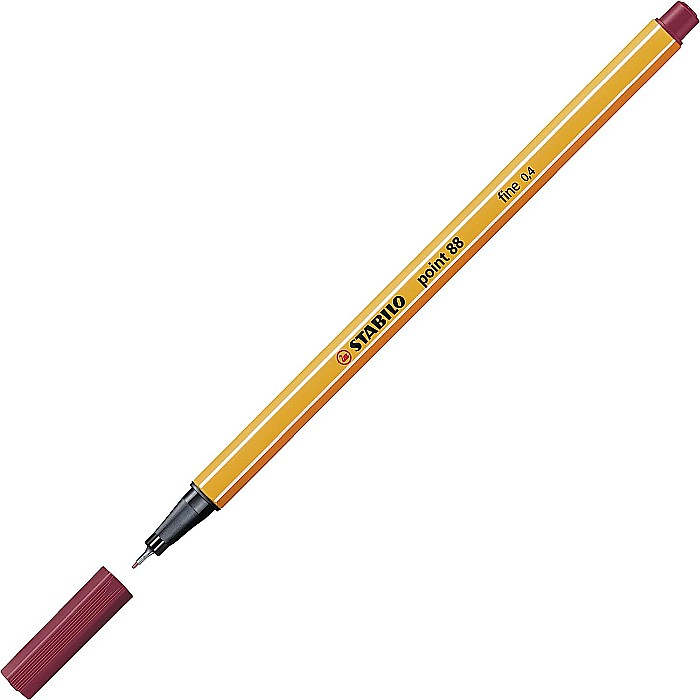 STABILO LINER POINT 88 0.4MM BORDO 88/19 0358819A [2]