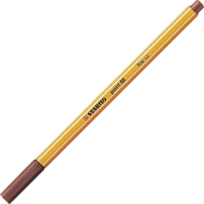 STABILO LINER POINT 88 0.4MM SIENNA 88/75 0358875A [1]
