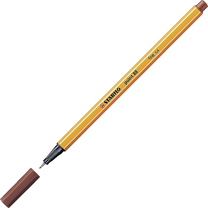 STABILO LINER POINT 88 0.4MM SIENNA 88/75 0358875A [2]