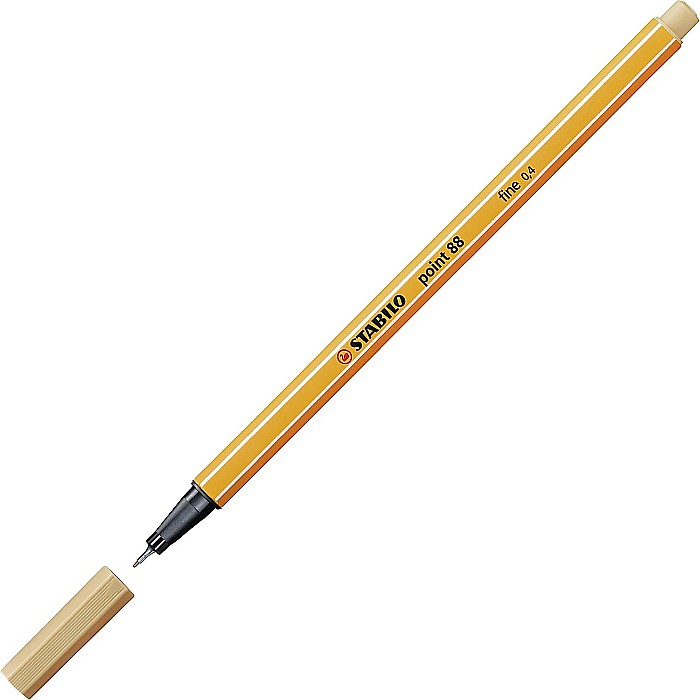 STABILO LINER POINT 88 0.4MM OCRU 88/88 0358888A [2]