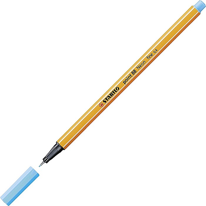 STABILO LINER POINT 88 0.4MM ALBASTRU NEON 88/031 03588031 [2]