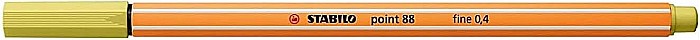 STABILO LINER POINT 88 0.4MM GALBEN MUSTAR 0358867A [2]