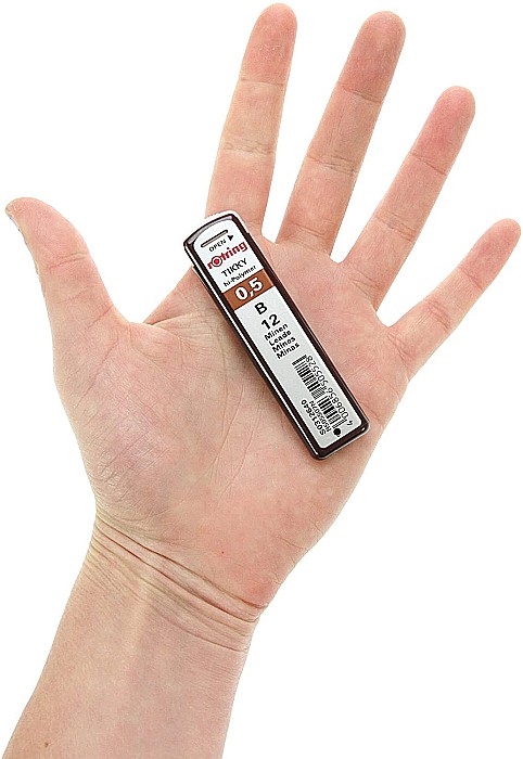 MINA CREION ROTRING TIKKY 0.5MM B 12/SET RO312640 [2]