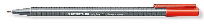 GRI FINELINER STAEDTLER 334-201 ROSU NEON 0.3 mm [2]