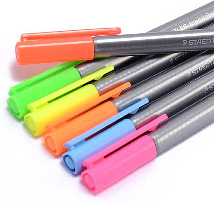GRI FINELINER STAEDTLER 334-201 ROSU NEON 0.3 mm [4]