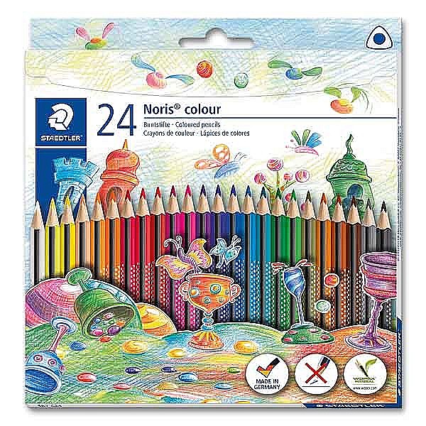 GRI CREIOANE COLORATE 24/SET STAEDTLER NORIS 187C24 [1]