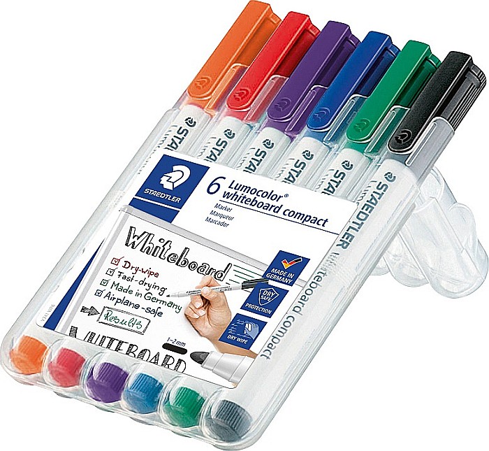 GRI MARKER STAEDTLER WHITEBOARD 6/SET 341WP6 [1]
