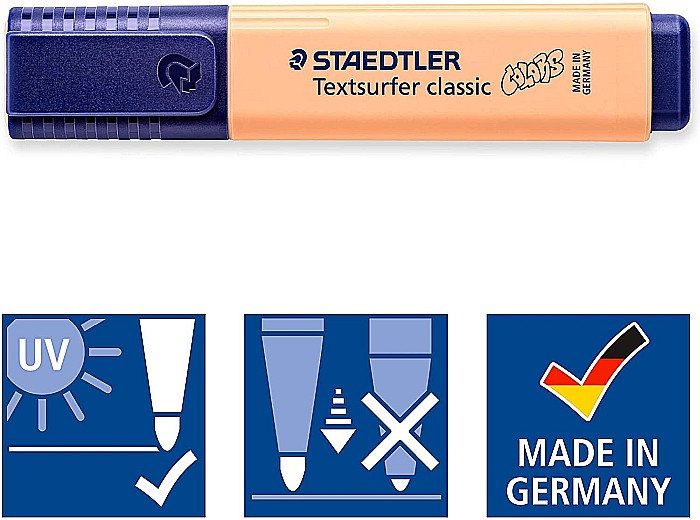 GRI TEXTMARKER STAEDTLER 364CWP6 6/SET PASTEL [5]
