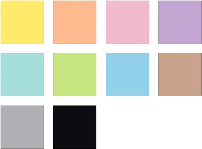 GRI TEXTMARKER STAEDTLER 364CWP10 PASTEL VINTAGE 10/SET [7]