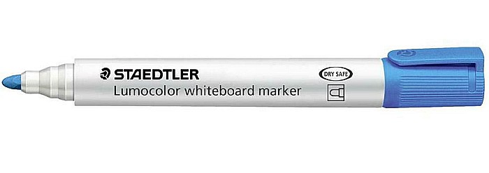 GRI MARKER STAEDTLER WHITEBOARD 351-30 ALBASTRU DESCHIS [1]