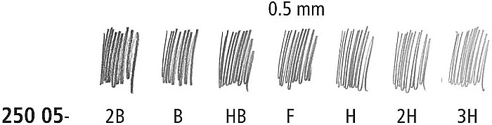 GRI MINA CREION STAEDTLER 0.5MM 2B MARS MICRO CARBON 12/SET [2]