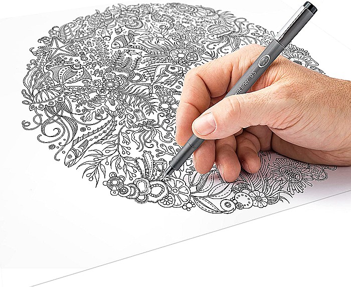 GRI FINELINER STAEDTLER PIGMENT 4+2 308SB6P [5]