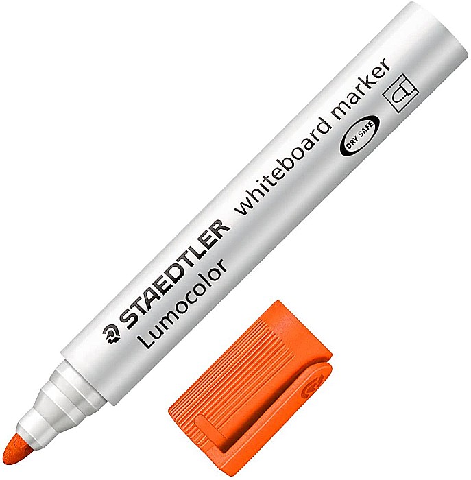 GRI MARKER STAEDTLER WHITEBOARD 351-4 PORTOCALIU [2]