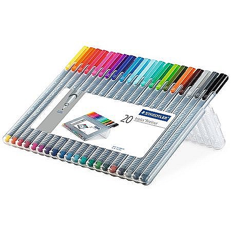 GRI SET FINELINERE STAEDTLER TRIPLUS 0.3 MM 20/SET 334SB20 [4]
