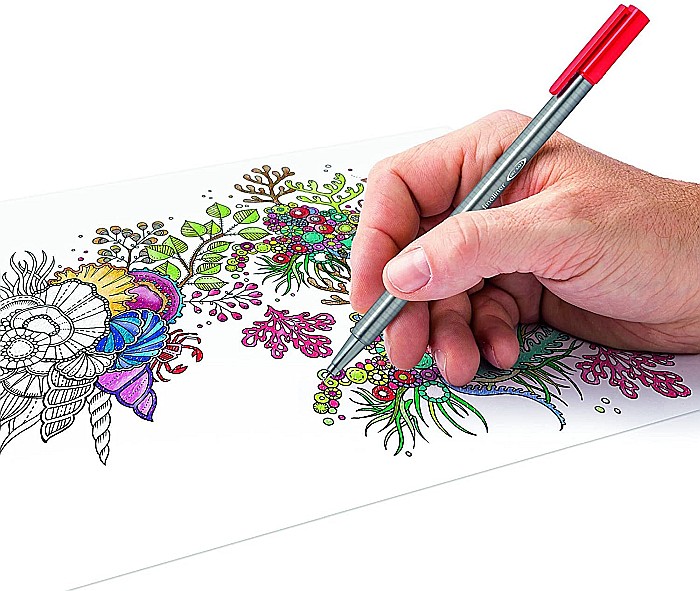 GRI FINELINER STAEDTLER TRIPLUS 0.3 MM 4/SET 334SB4 [5]