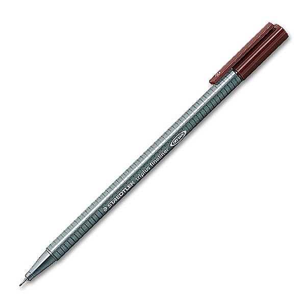 GRI FINELINER STAEDTLER 334-76 VAN DYKE BROWN 0.3 MM [1]