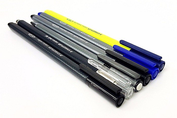 GRI SET INSTRUMENTE STAEDTLER TRIPLUS 6/SET BLACK BOX 34SB6B [6]