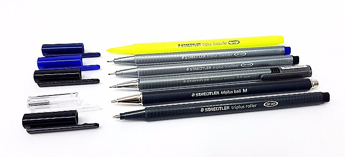 GRI SET INSTRUMENTE STAEDTLER TRIPLUS 6/SET BLACK BOX 34SB6B [7]