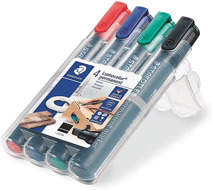 GRI MARKER STAEDTLER 350WP4 4/SET [2]