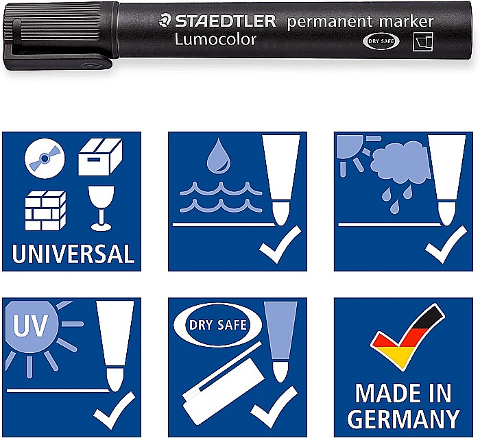 GRI MARKER STAEDTLER 350WP4 4/SET [6]