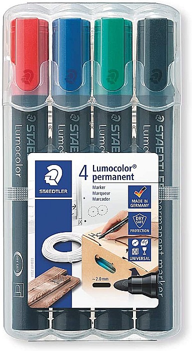 GRI MARKER STAEDTLER 352WP4 4/SET [2]
