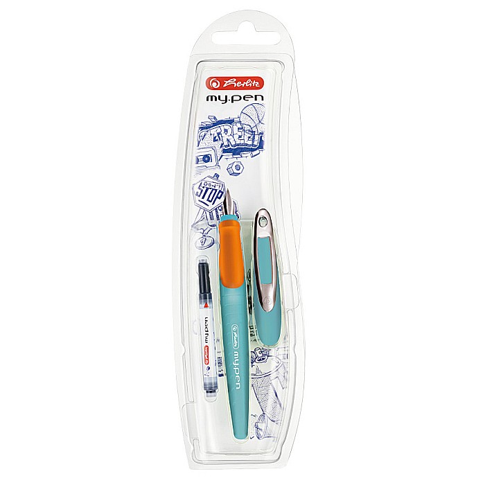 HE STILOU HERLITZ MYPEN M TURCOAZ/ORANGE 50041244 [1]