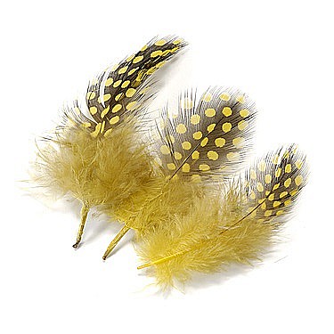 KP PENE DECOR 5CM 20/SET GALBEN-NEGRU 6623042 [1]