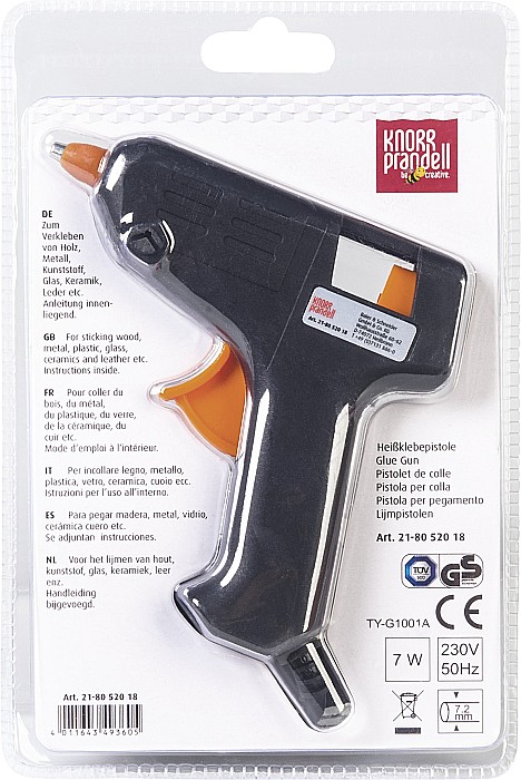 PISTOL DE LIPIT 230V, 7 W, pt rezerva silicon de 7 mm Knorr-Prandell  8052018 [2]