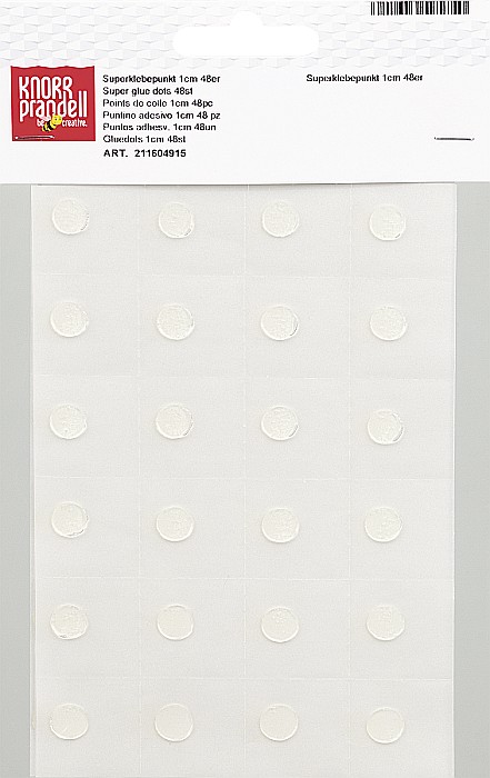 KP BULINE DUBLU ADEZIVE 10MM 48 BUCATI TRANSPARENTE 1604915 [2]