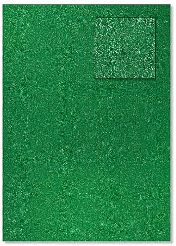 KP CARTON CU GLITTER A4 200GR VERDE DESCHIS 18930420 [1]