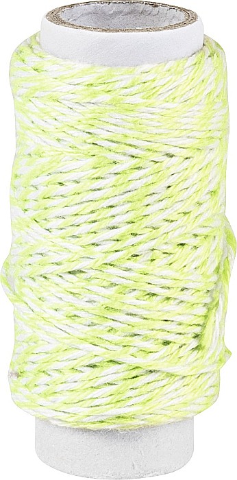 KP SFOARA BUMBAC 1MM*20M ALB-VERDE DESCHIS 62660016 [1]