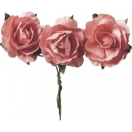 KP TRANDAFIRI HARTIE 2.5CM 12/SET SOMON 7611008 [1]