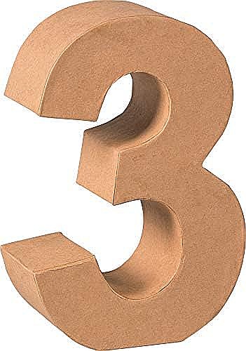 KP CIFRA PAPIER MACHE 17.5CM 19293131 - 1 [5]